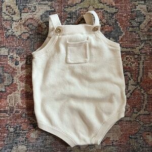 Janie & Jack knitted overalls